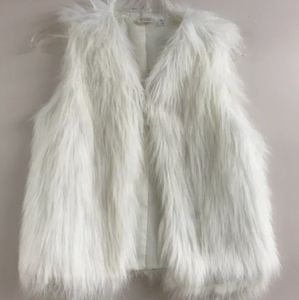 Girls Faux Fur Vest